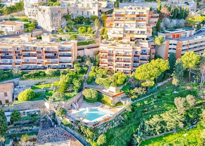 4 Pers. Vue Avec Wi-fi Et Terrasse - Fr-1-827-39 * Roquebrune-Cap-Martin